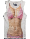 Polka Dot Bikini Waffle Print Tank (Pre-Order)